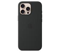 Funda de silicona original con magsafe iphone 16 pro max negra myyt3zm/a