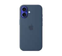Apple Funda de silicona con MagSafe para iPhone 16, Azul denim