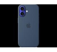 Apple Funda de silicona con MagSafe para iPhone 16, Azul denim