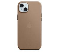 Funda original Apple trenzado fino con MagSafe para Apple iPhone 15 Plus marrón