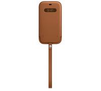 Apple Funda Integral de Piel con MagSafe (para el iPhone 12 Pro MAX) - Marrón Caramelo