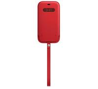 Apple Funda Integral de Piel con MagSafe (para el iPhone 12 Pro MAX) - (Product) Red