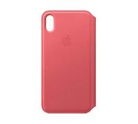 Apple Funda Leather Folio (para el iPhone XS Max) - Rosa peonía