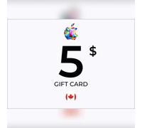 Apple Gift Card 5 CAD Key - CANADA