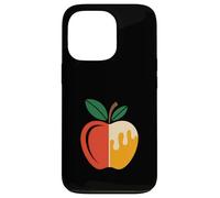 Apple Honey Dip Repeat Rosh Hashanah Yom Kippur Hanukkah Carcasa para iPhone 13 Pro