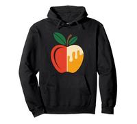 Apple Honey Dip Repeat Rosh Hashanah Yom Kippur Hanukkah Sudadera con Capucha