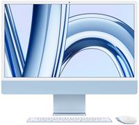 Apple iMac Apple M M3 59,7 cm (23.5") 4480 x 2520 Pixeles PC todo en uno 8 GB 512 GB SSD macOS Sonoma Wi-Fi 6E (802.11ax) Azul