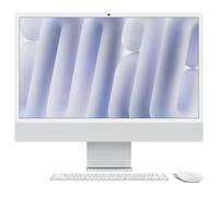 Apple iMac 24 pulgadas con pantalla Retina 4.5K, chip Apple M4 de 8 núcleos CPU/8 núcleos GPU, 16 GB, 256 GB SSD - Plateado