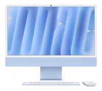 Apple iMac 24 pulgadas con pantalla Retina 4.5K, chip Apple M4 de 8 núcleos CPU/GPU, 16GB RAM, 256GB SSD - Azul