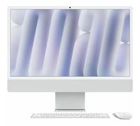 Apple iMac 24 Retina 4.5K 512GB SSD 24GB RAM Chip M4 CPU 10 núcleos GPU 10 núcleos Plata (2024) MCR24FNA