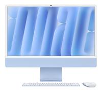 Apple iMac 24" Retina 4.5K: Chip M4 10-Core CPU/GPU, 16GB RAM, 256GB SSD, macOS Sequoia, Azul