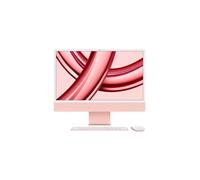 Apple iMac Apple M M3 59,7 cm (23.5") 4480 x 2520 Pixeles PC todo en uno 8 GB 512 GB SSD macOS Sonoma Wi-Fi 6E (802.11ax) Rosa