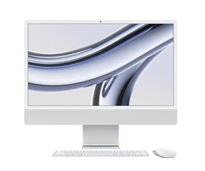 Apple iMac 24' Retina 4,5K / M4 10-Core CPU/ 16Gb/ 256Gb SSD/ 10-Core GPU/ Cristal Nanotexturizado/ Plata