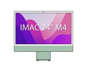 Apple imac 24' retina 4,5k / m4 10-core cpu/ 24gb/ 512gb ssd/ 10-core gpu/ verde (MD2Q4Y/A)