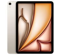 Apple iPad Air de 11 Pulgadas (M2): Pantalla Liquid Retina, 1 TB, cámara Frontal de 12 Mpx en Horizontal y Trasera de 12 Mpx, Wi-Fi 6E y 5G con eSIM, autonomía de Sol a Sol - Blanco Estrella