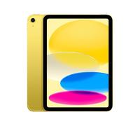Apple iPad de 11 Pulgadas: Chip A16, Modelo de 11 Pulgadas, Pantalla Liquid Retina, 256 GB, Wi Fi 6, Redes 5G, cámaras Frontal y Trasera de 12 Mpx, Touch ID, autonomía para un día Entero - Amarillo