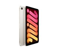 Apple iPad Mini (A17 Pro): Pantalla Liquid Retina de 8,3 Pulgadas, 128 GB, Wi Fi 6E, Redes 5G, cámaras Frontal y Trasera de 12 Mpx, Touch ID, autonomía para un día Entero - Blanco Estrella