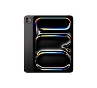 Apple iPad Pro de 11 Pulgadas (M4): Ultra Retina XDR, 512 GB, cámara Frontal de 12 Mpx en Horizontal y Trasera de 12 Mpx, Wi-Fi 6E y 5G, autonomía de Sol a Sol, Vidrio estándar - Negro Espacial