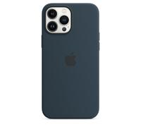 Apple iPhone 13 Pro Max Funda Trasera De Silicona Magsafe Abyss (Azul)
