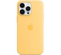 Apple iPhone 14 Pro Max Funda Trasera Silicona Gel Rubber Sunglow Amarillo NUEVA