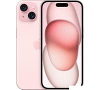 Apple iPhone 15 15,5 cm (6.1") SIM doble iOS 17 5G USB Tipo C 128 GB Rosa