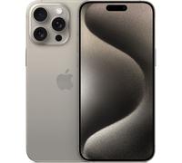 Apple iPhone 15 Pro Max Smartphone 256GB 6,7" Dynamic Island Natur-Titan