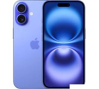 Apple iPhone 16 15,5 cm (6.1") SIM doble iOS 18 5G USB Tipo C 128 GB Azul