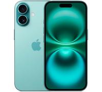 Apple iPhone 16 15,5 cm (6.1") SIM doble iOS 18 5G USB Tipo C 128 GB Verde azulado