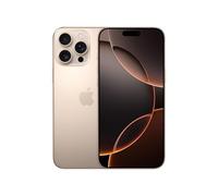 Apple iPhone 16 Pro MAX de 256 GB: Smartphone 5G con Control de Cámara, grabación en 4K a 120 f/s con Dolby Vision y un Gran Salto en autonomía. Compatible con los AirPods; Titanio Color Desierto