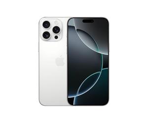 Apple iPhone 16 Pro MAX de 512 GB: Smartphone 5G con Control de Cámara, grabación en 4K a 120 f/s con Dolby Vision y un Gran Salto en autonomía. Compatible con los AirPods; Titanio Blanco