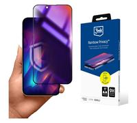 Cristal templado privatizado para iPhone 16E de Apple - 3MK Rainbow Privacy