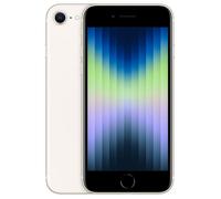 Apple iPhone SE 128GB - Smartphone Libre iOS 15 con Pantalla Retina HD 4.7", Cámara 12MP, 5G, Resistente al Agua IP67, Color Blanco