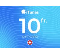 Apple iTunes Gift Card 10 CHF Key - SWITZERLAND