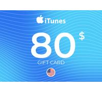 Apple iTunes Gift Card 80 USD Key - UNITED STATES