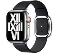 Apple Leather Band Modern Buckle Apple Watch Medium 38mm / 40mm / 41mm / 42mm - Ink - Size M - MP8E3ZM/A