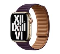 Apple Leather Link Apple Watch S/M 38mm / 40mm / 41mm / 42mm Dark Cherry - ML7M3ZM/A