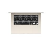 Apple MacBook Air de 15,3 Pulgadas con Chip M5: Pantalla Liquid Retina, CPU de 10 núcleos, GPU de 10 núcleos, 16 GB de Memoria unificada, 1 TB de SSD, Wi-Fi 7,Teclado español; Blanco Estrella