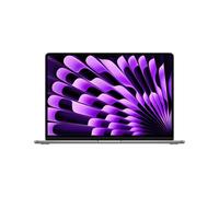 Apple MacBook Air Apple M M3 Portátil 38,9 cm (15.3") 16 GB 256 GB SSD Wi-Fi 6E (802.11ax) macOS Sequoia Gris