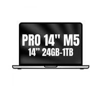 Apple macbook pro 14'/ m5 pro 15-core cpu/ 24gb/ 1tb ssd/ 16-core gpu/ plata