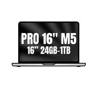 Apple MacBook Pro de 16,2 Pulgadas portátil con Chip M5 Pro: Pantalla Liquid Retina, CPU de 18 núcleos y GPU de 20 núcleos, 24 GB Memoria unificada, 1 TB de SSD, Teclado español; Plata