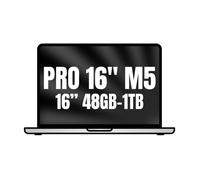 MacBook Pro 16" Apple M5 Pro 18 núcleos 48GB 1TB SSD Apple GPU 20 núcleos macOS Plata