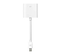 Apple MB570Z/A - Adaptador de Mini-DisplayPort a DVI (Incompatible con Pantallas de 30")