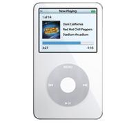 Apple - Memoria para iPod Video (30 GB, iPod Classic, 5ª generación), Color Blanco.