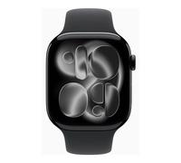 Apple MEUX4QL/A Watch Series 11 GPS 46mm Negro Azabache Correa Deportiva Negra (M/L)