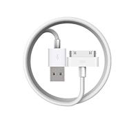Apple MFi - Cable USB de 30 pines a USB para iPhone 4/4S, iPad 1/2/3, iPod Classic/Touch/Nano Charging & Sync