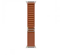 Apple - MFTC4ZM/A Accesorios para dispositivos vestibles inteligentes Grupo de rock Marrón Titanio, Poliéster, Spandex