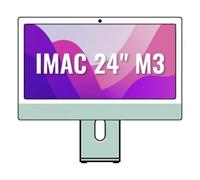 Apple MQRN3Y/A iMac 24" Retina 4.5K Todo en Uno M3 8-Core CPU 10-Core GPU 8GB RAM 256GB SSD Verde con Magic Keyboard y Mouse