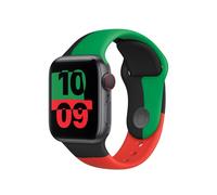 Apple - MUQ53ZM/A Accesorios para dispositivos vestibles inteligentes Grupo de rock Negro, Verde, Rojo Fluoroelastómero