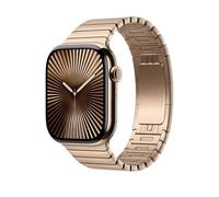 Apple - MXMH3ZM/A Accesorios para dispositivos vestibles inteligentes Grupo de rock Oro Acero inoxidable