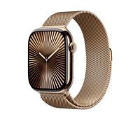 Apple - MXMR3ZM/A Accesorios para dispositivos vestibles inteligentes Grupo de rock Oro Acero inoxidable